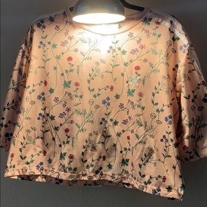 ADIDAS FLORAL CROP